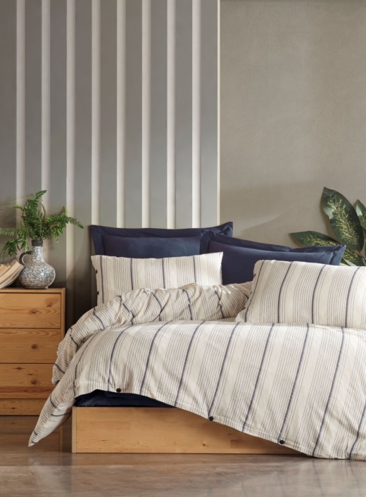 full___ostilna_bilizna_evro_rozmiru_Saheser__Avva__navy_blue Постільна білизна Saheser Avva navy blue євро 200х220