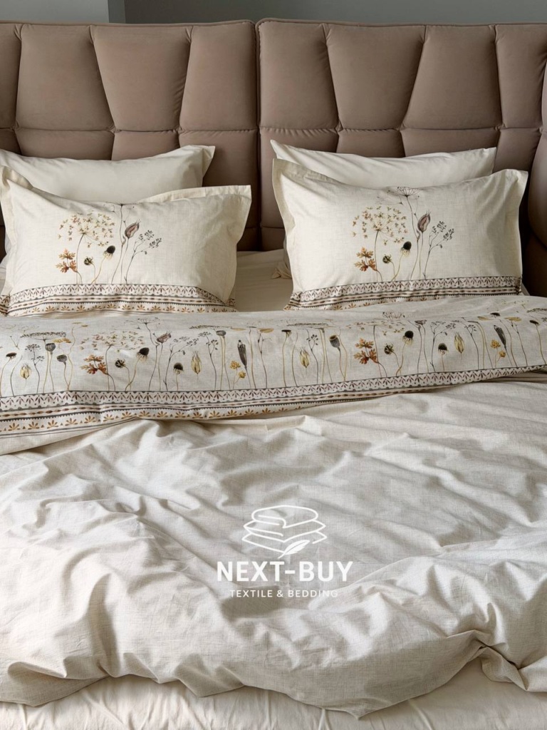 Постільна білизна Saheser Taren євро 200х220 jacquard